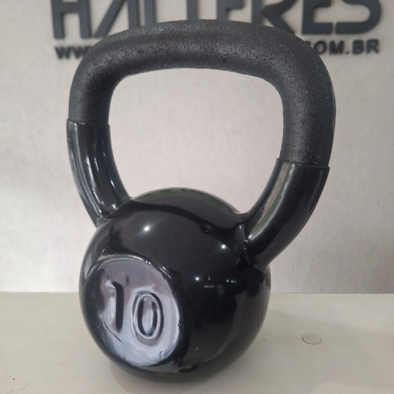 Kettlebell 10KG Crossfit Emborrachado por R$ 149,90