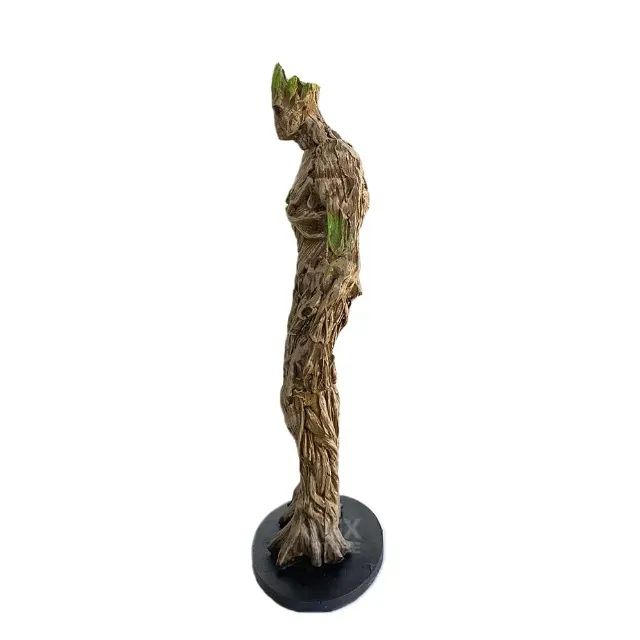 Boneco Groot Adulto Marvel Guardiões da Galaxia Figure Miniatura em Resina - Foto 4