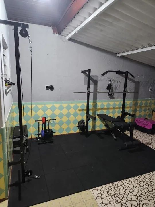 Kit 4 Pisos de Borracha 50x50x15mm