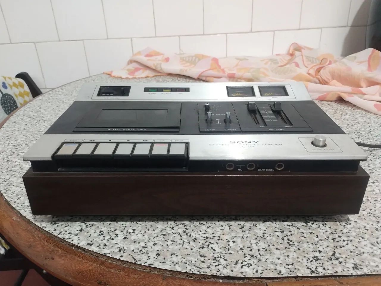 Gravador Cassete Sony TC-117 Stereo - Foto 3