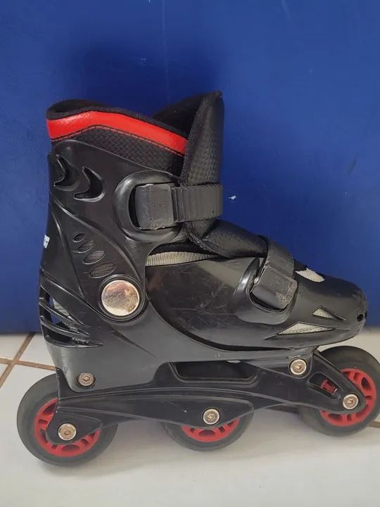 Patins Inline Ferrari - Tamanho 32 a 35 - Foto 2