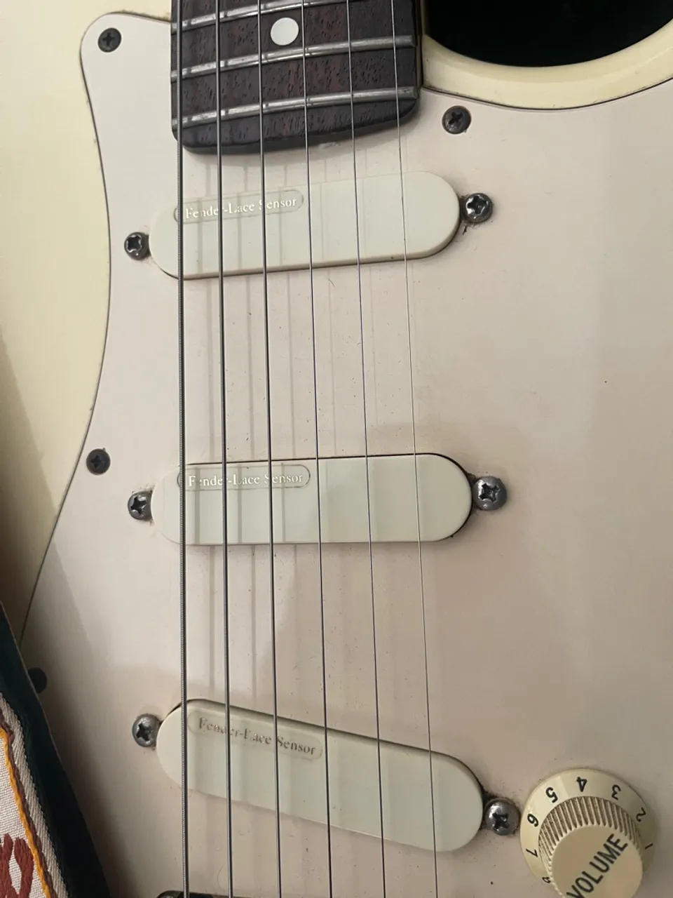 Guitarra fender Americana ( lance sensor )