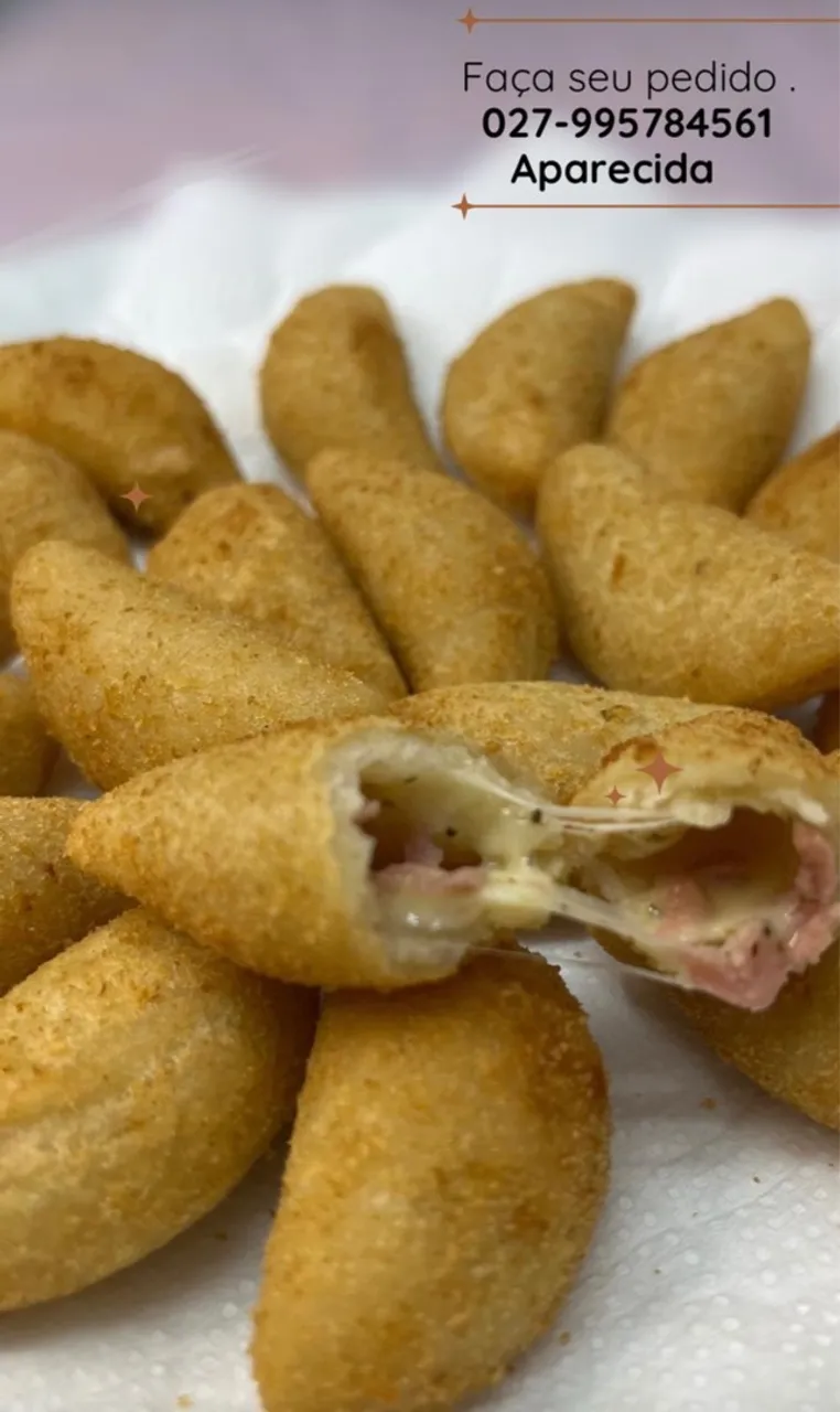 Mini salgadinhos
