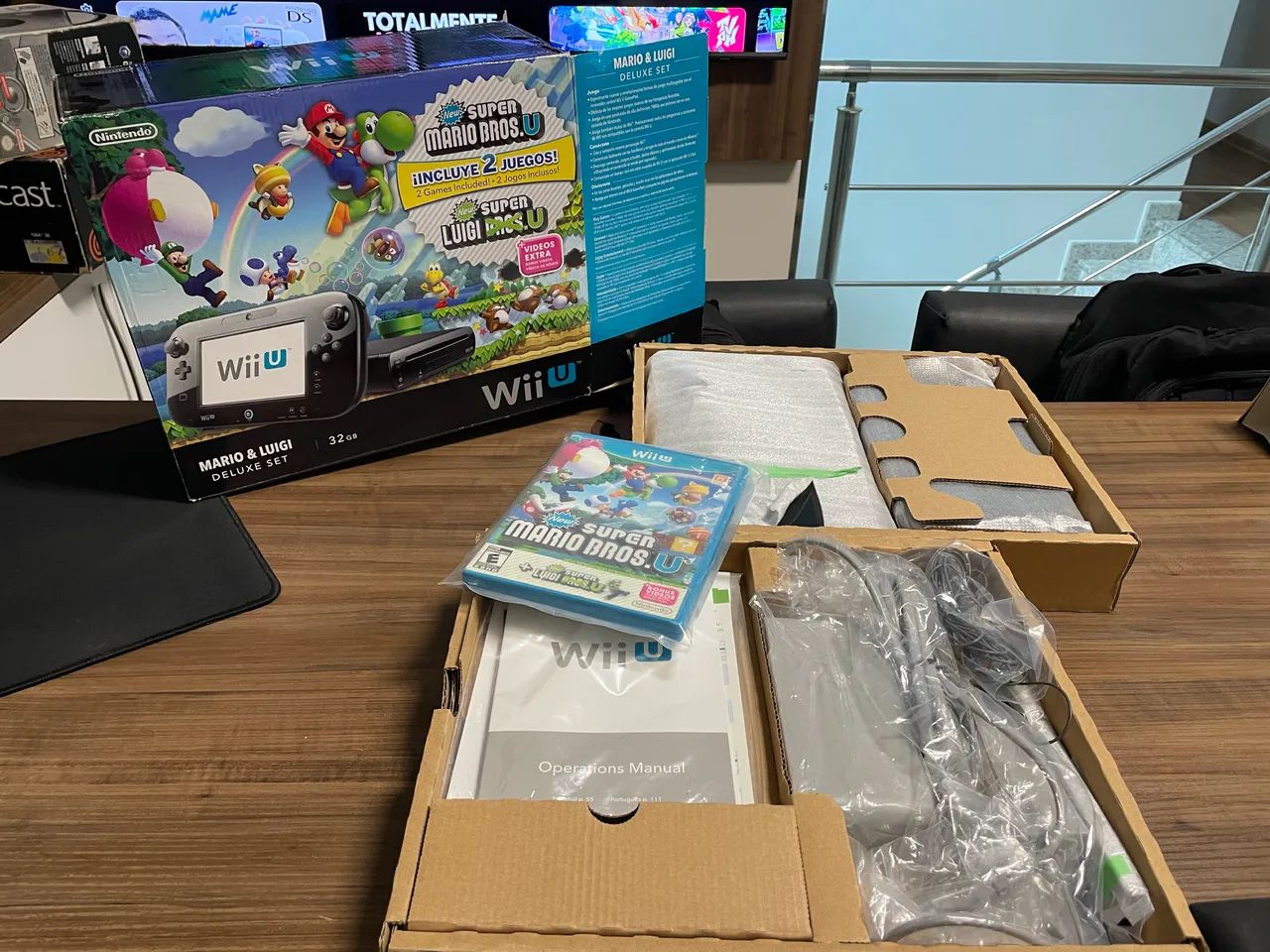 Wii U completo até com Plasticos e serial batendo  - Foto 2