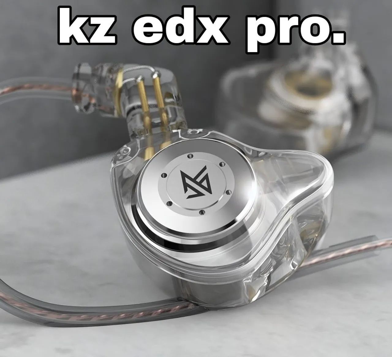 FONE KZ EDX PRO, Leia a descrição.