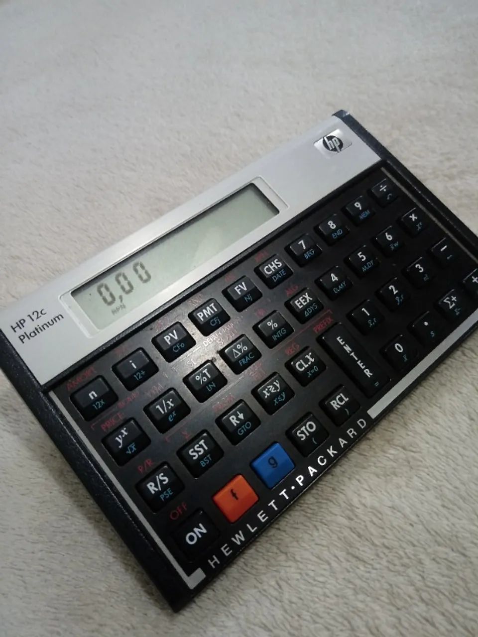 Calculadora financeira HP 12C Platinum original