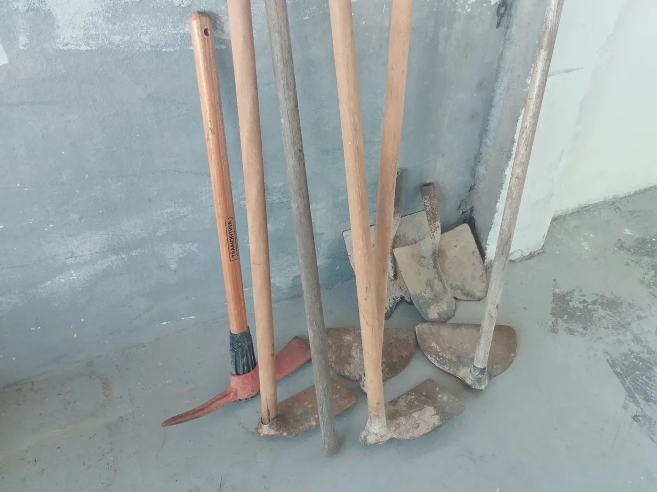 Conjunto de ferramentas de construção