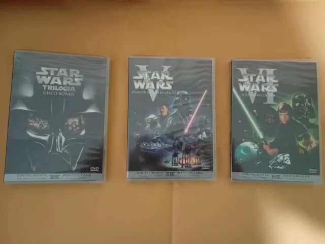 Filme Star Wars Lacrados 3 DVds