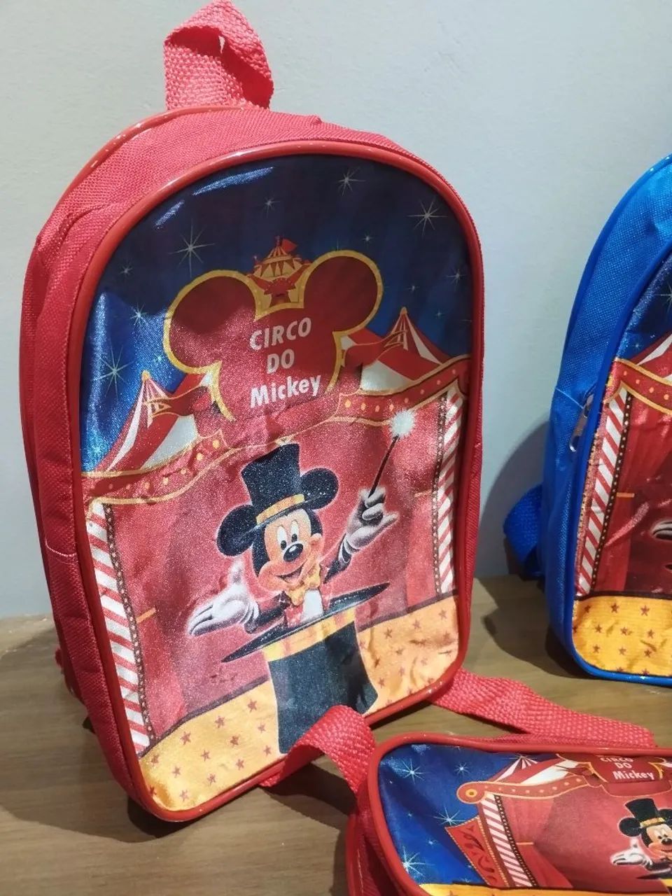 10 kit Mochila e Estojo Circo do Mickey - Foto 4
