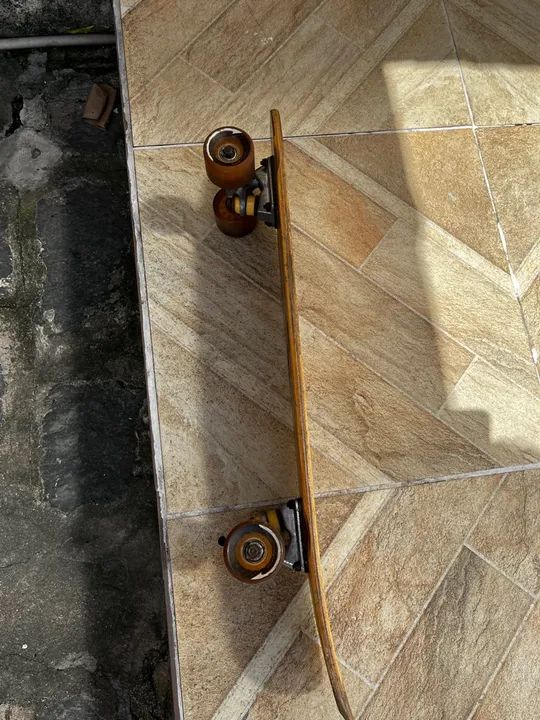 Skate Longboard em Madeira - Foto 2
