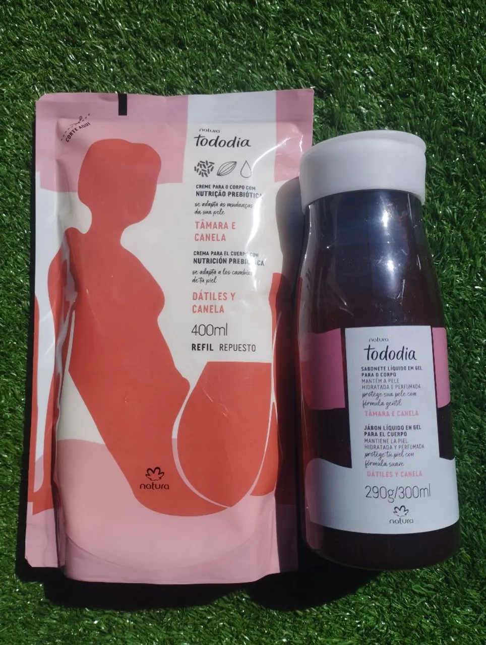 Kit Natura Tododia Tâmara e Canela