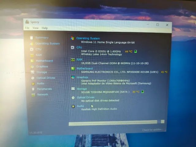 Notebook I5, 16 de RAM, SSD 1T - Foto 2