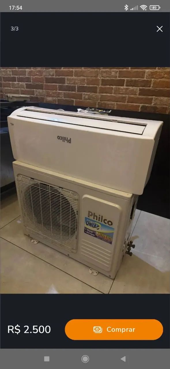Ar Condicionado Philco Split 220V