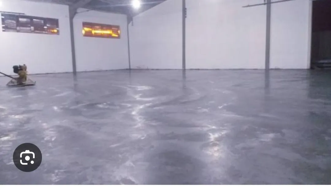 Piso polido de concreto