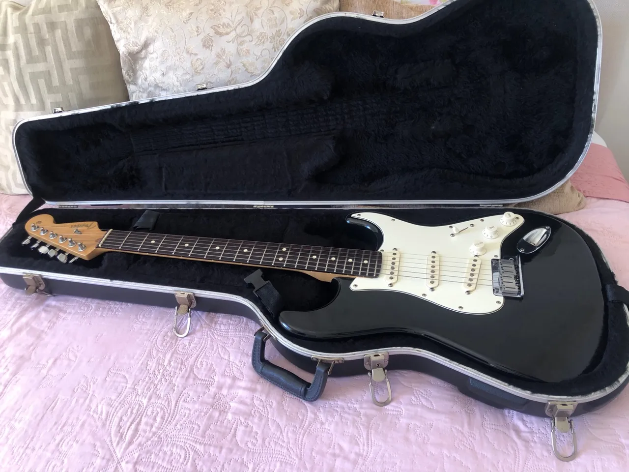 Guitarra Fender Stratocaster American Standard 1991 estado de NOVA