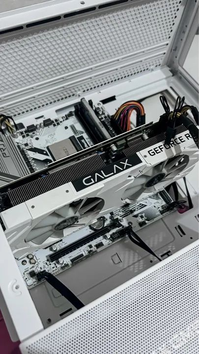 PLACA DE VÍDEO RTX 2060 OC GALAXY WHITE  - Foto 2