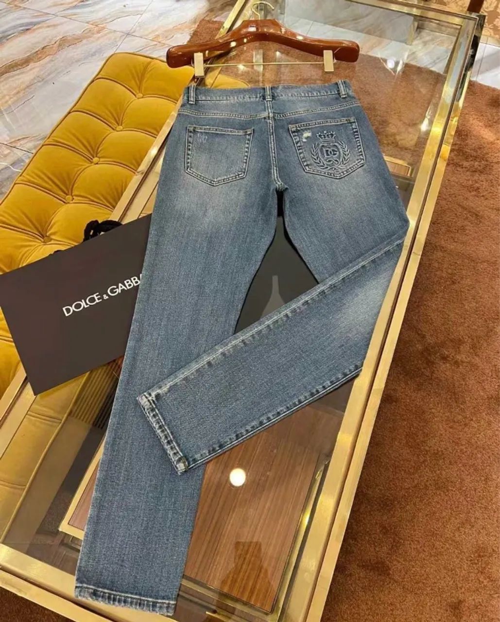 Calça Jeans Dolce & Gabbana coleção 2025 - Foto 3
