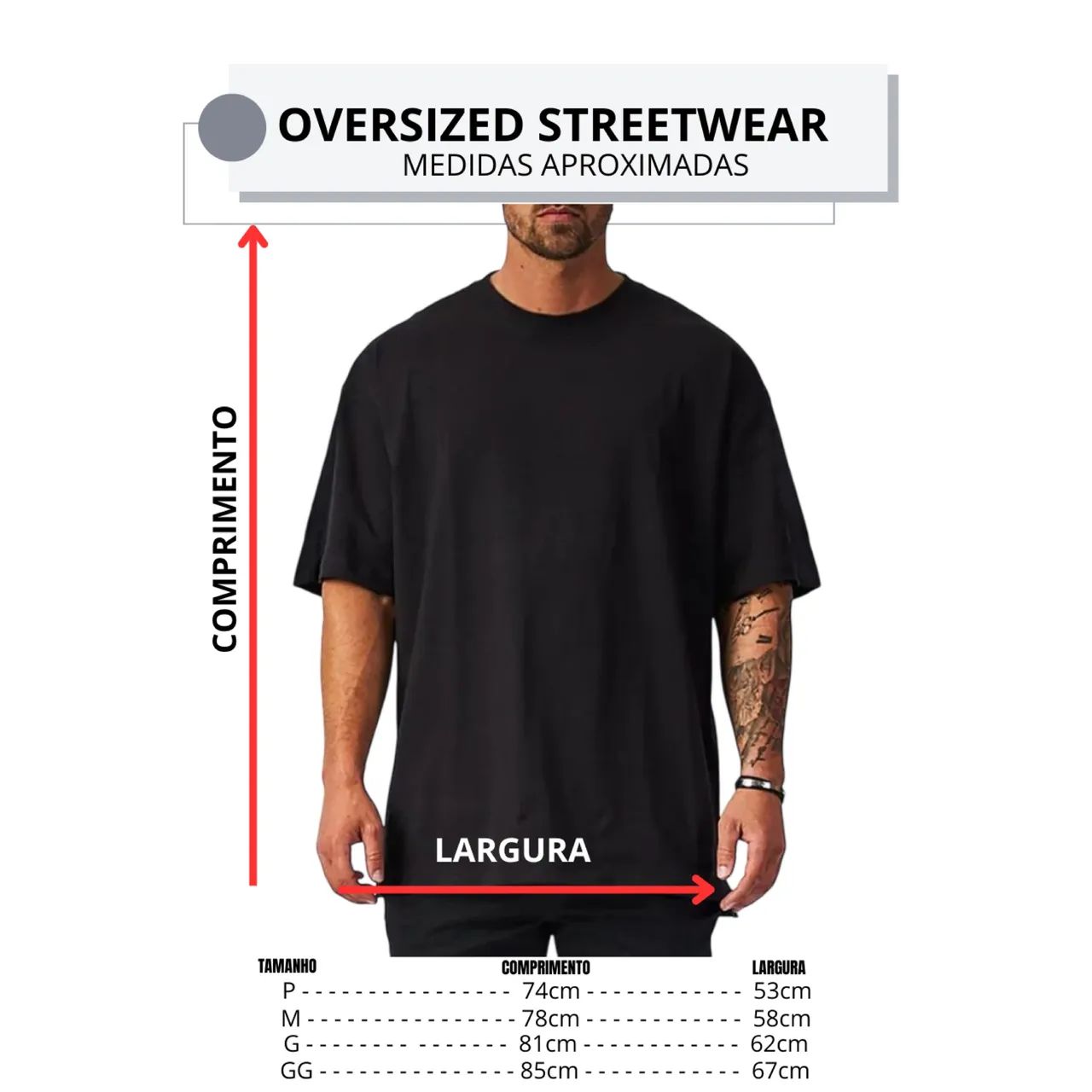 Oversized Streetwear - Foto 2