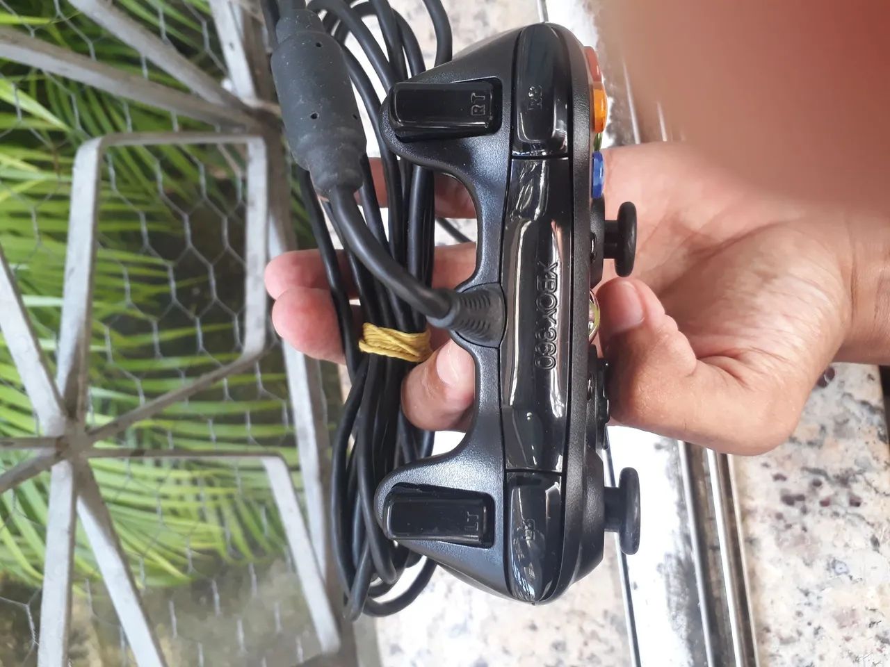 Controle Xbox 360 com Fio - Original - Foto 3