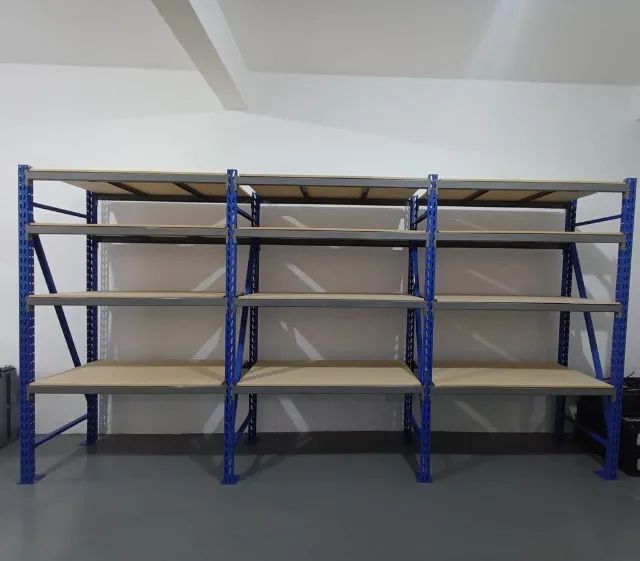 Prateleira em aço com mdf - Foto 4