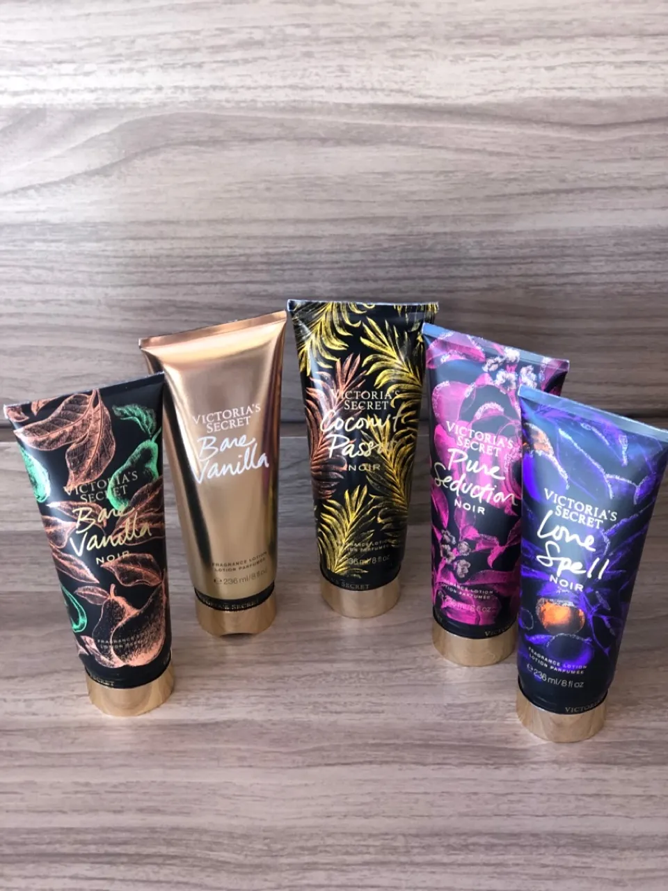 Loção Hidratante Victoria's Secret Noir - 6 Fragrâncias