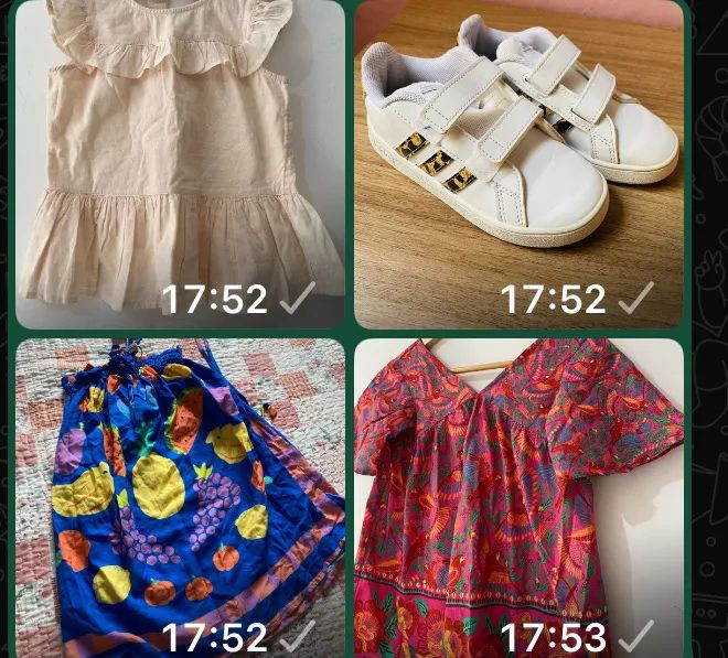 Kit de roupinhas infantil menina - Foto 2