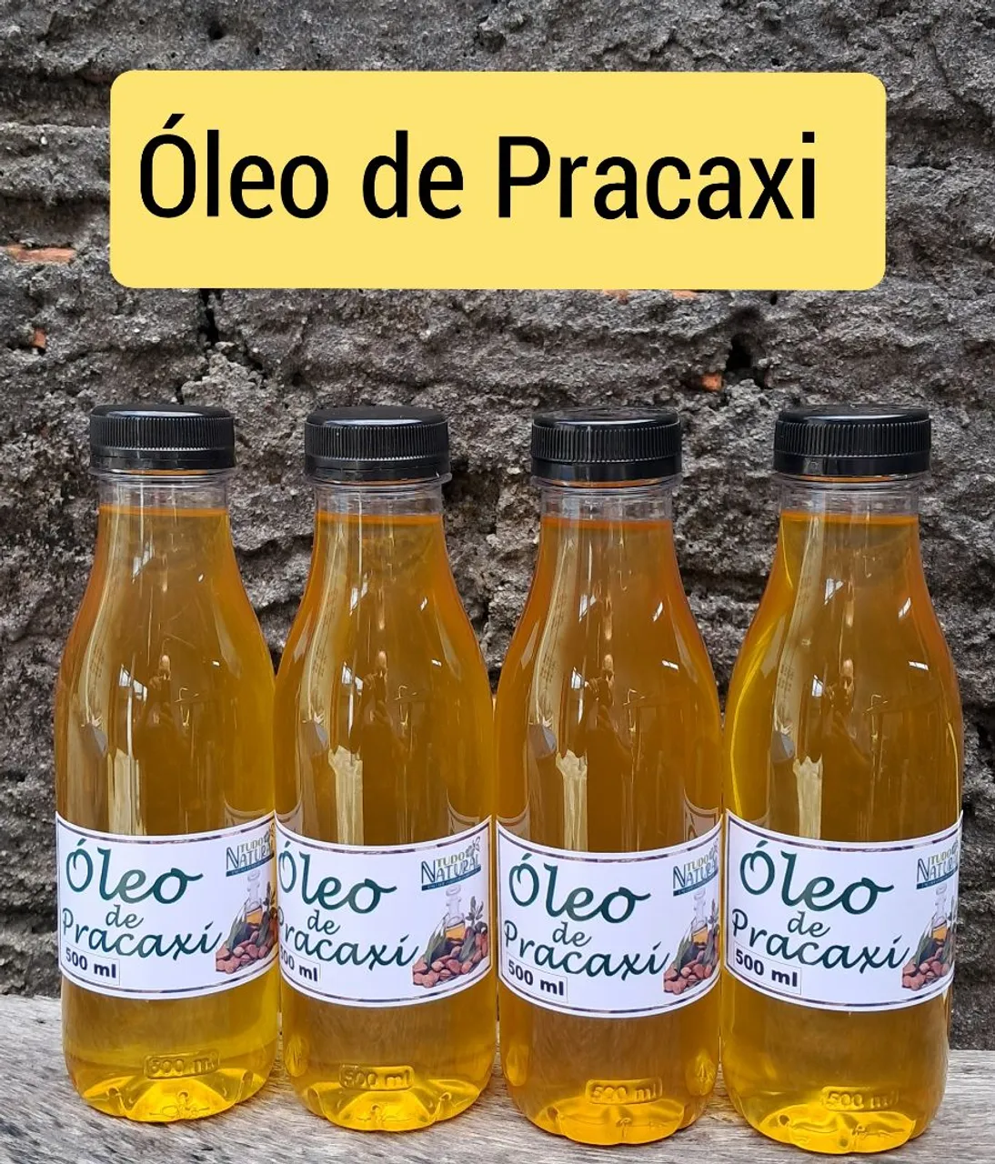 Óleo de Pracaxi - Natural e Puro - 500ml