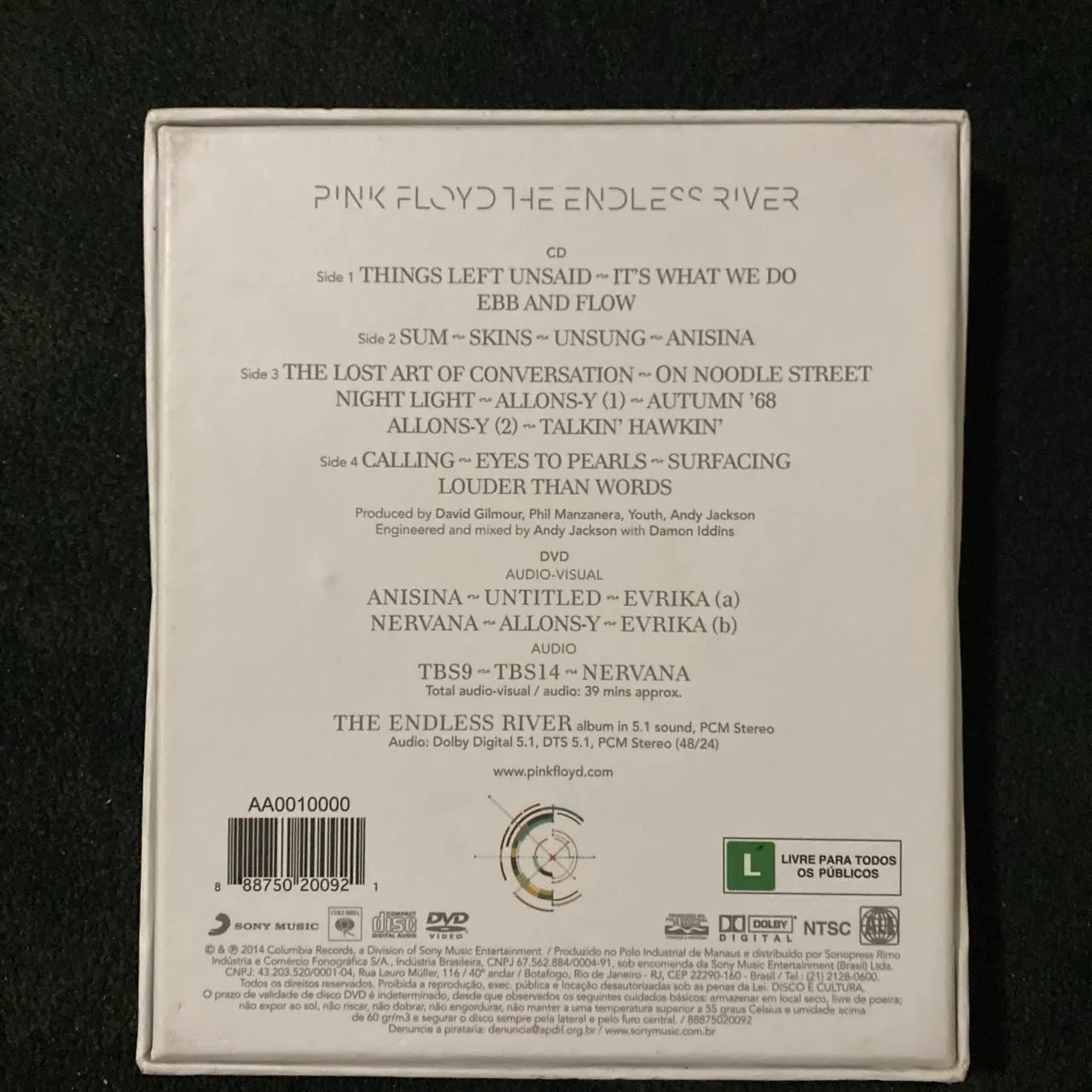 Pink Floyd - The Endless River (Box CD/DVD) - CDs, DVDs etc