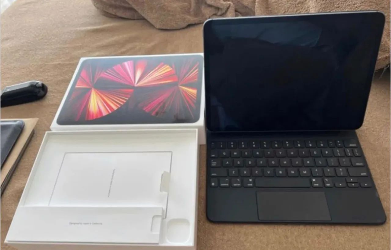 Apple iPad Pro 11 M1 | 128 Gb | Wi-fi + celular 5G | Pencil + Teclado  - Foto 2