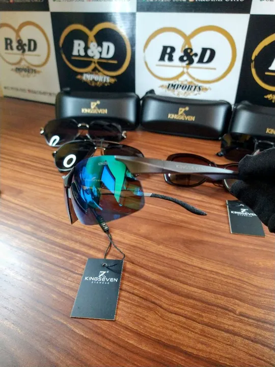 Entrega grátis // Óculos de Sol Masculino Kingseven original com lentes polarizadas 