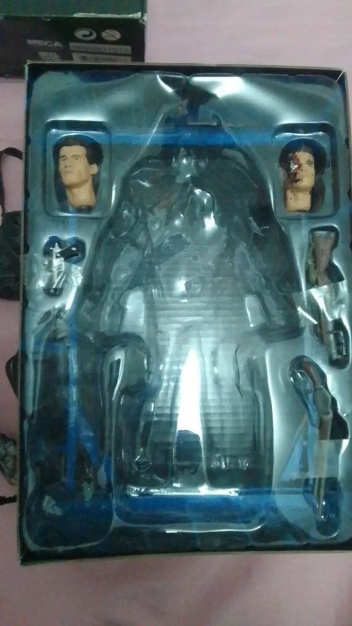 Motorcycle with Terminator action figure64684407659266123