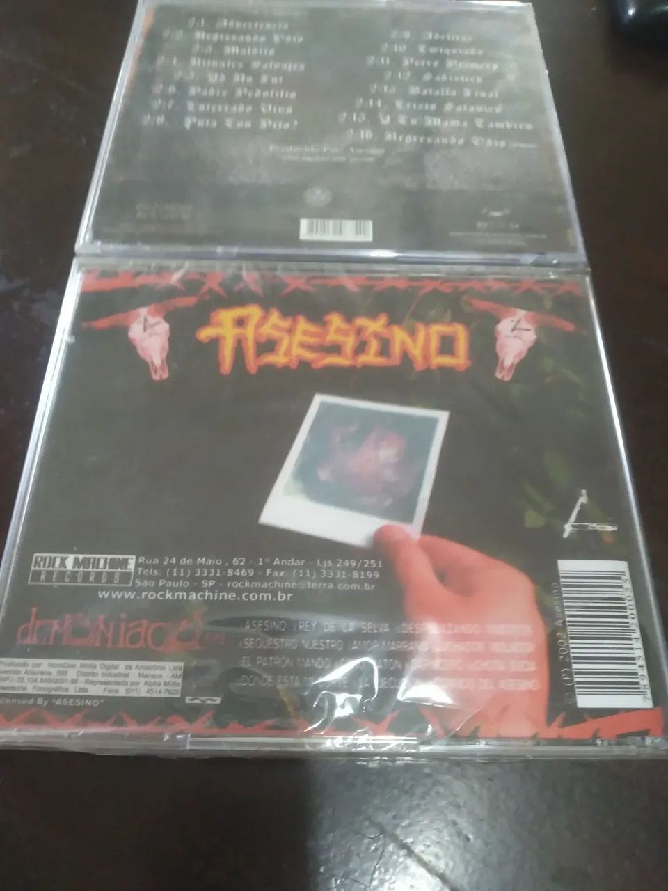 Combo Cds Asesino - Cristo Satanico + Corridos De Muerte - Foto 2