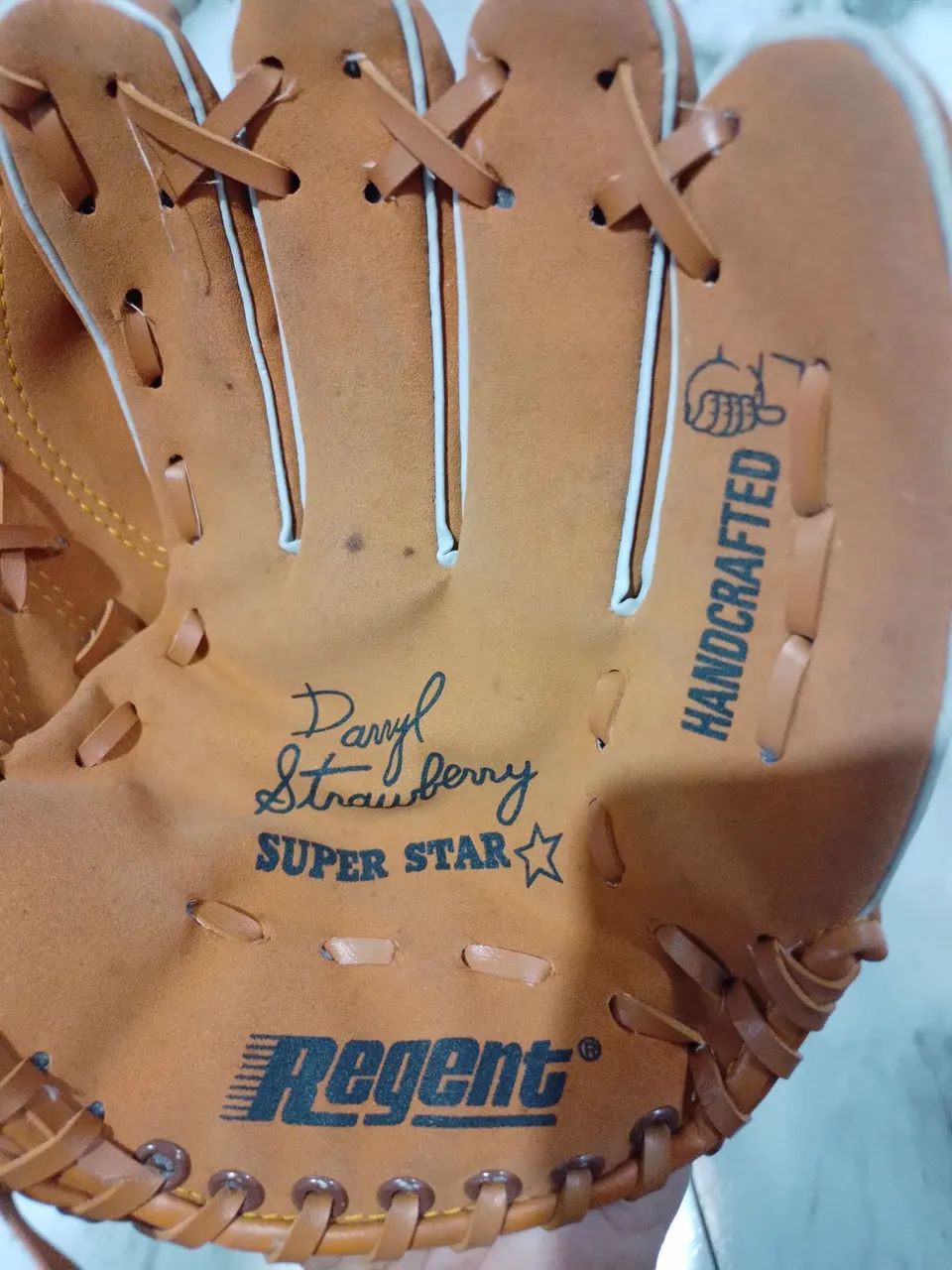 Luva de Baseball Darryl Strawberry Super Star Regent - Foto 2
