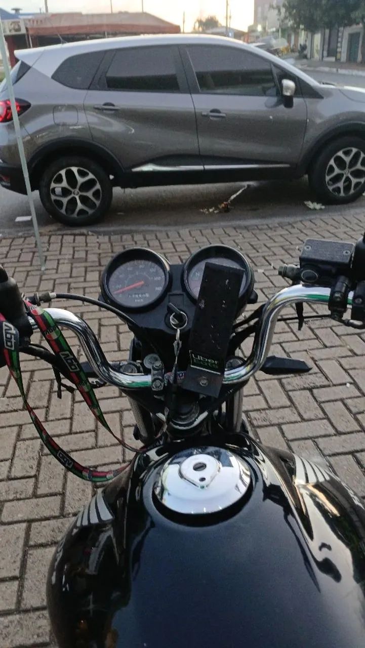 Vendo fan 125 ks ano 2013 completa detalhe, detalhe de uso motor feito a 3 meses completo. - Foto 4
