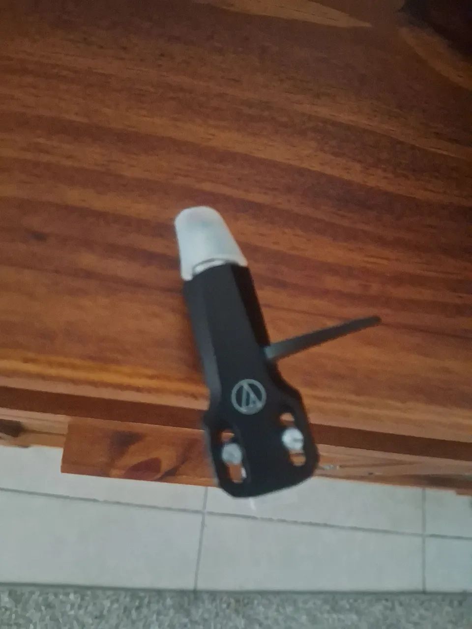 Headshell original Audio technica AT-HS6BK + agulha ATN3600L  - Foto 4