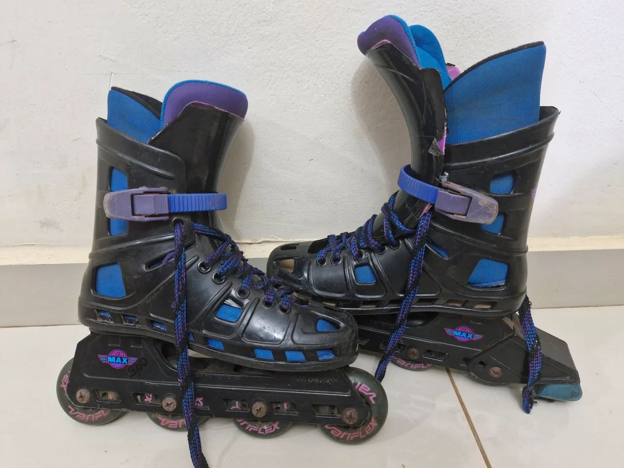 Vintage - patins Roller anos 90 Variflex Air Max 5000