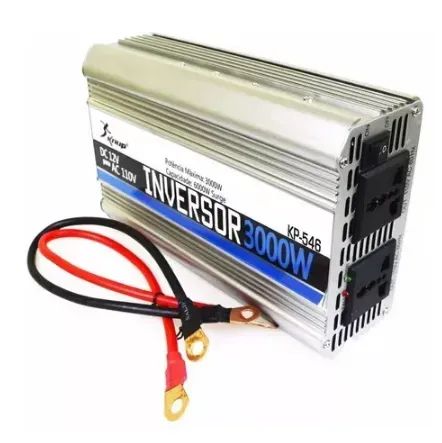 Inversor De Tensão 12v Para 110v 3000w Conversor Energia 60h