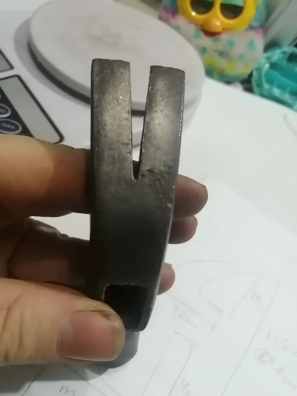 Martelo antigo sem marca, modelo stanley - Foto 5