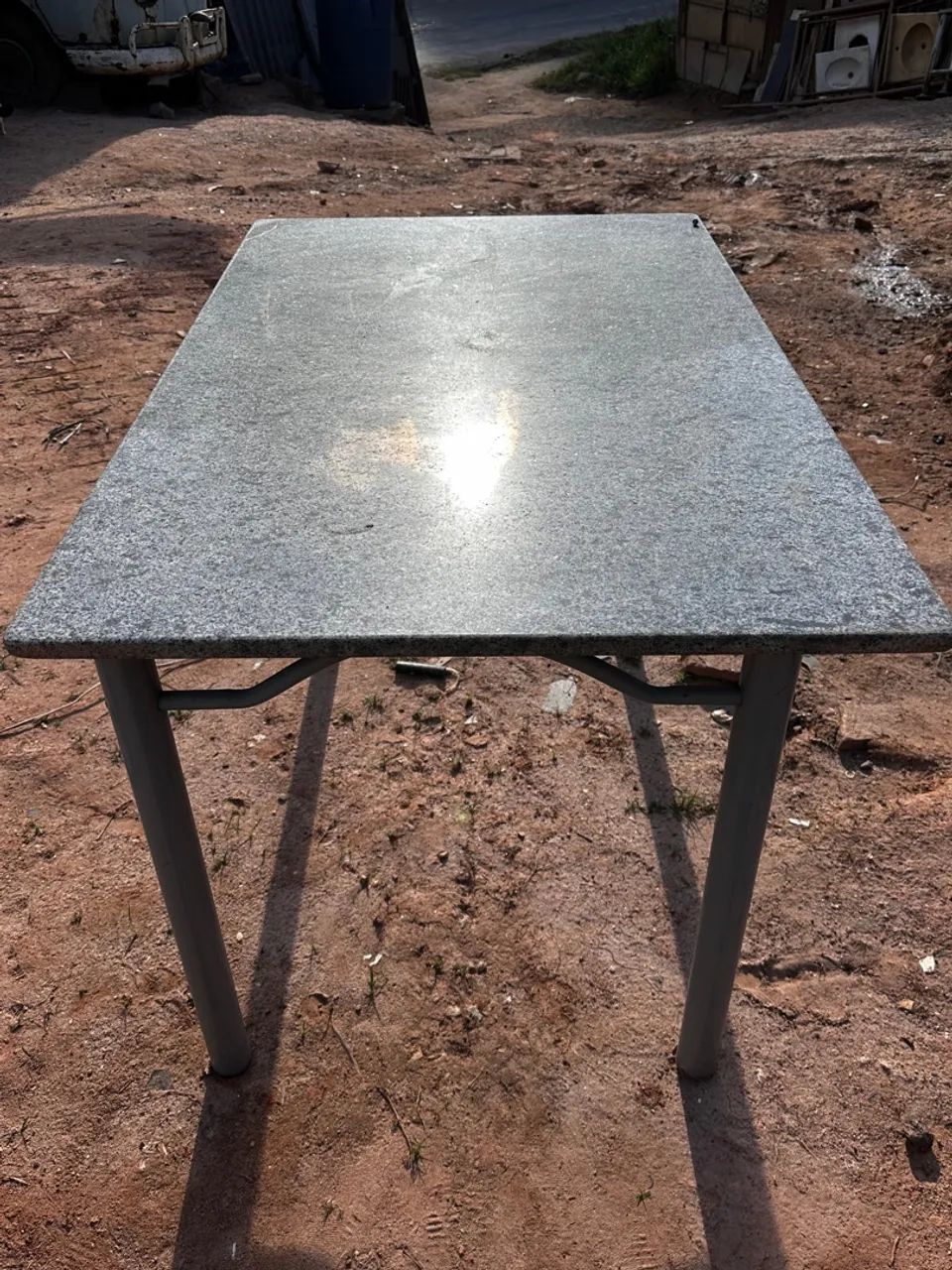 Mesa de granito com 4 cadeiras  - Foto 5
