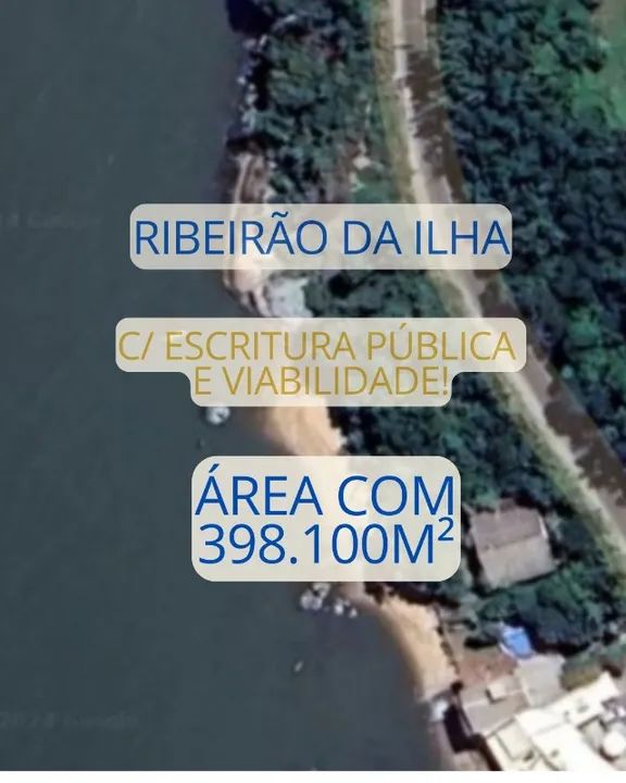 Area com 398.100m² no RIBEIRÃO DA ILHA