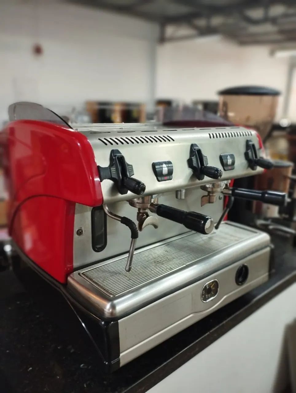 Maquina Cafe La Spaziale 2 grupos + Moinho Astro 12 - Foto 4