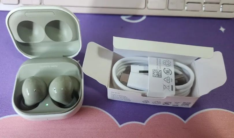 Fones de ouvido SAMSUNG Galaxy Buds 2 - Verde - Usado - Foto 2