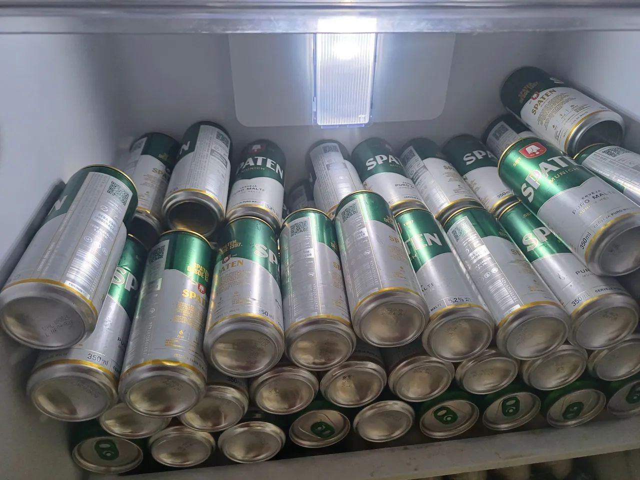 Cerveja Spaten - Lote de 114 latas