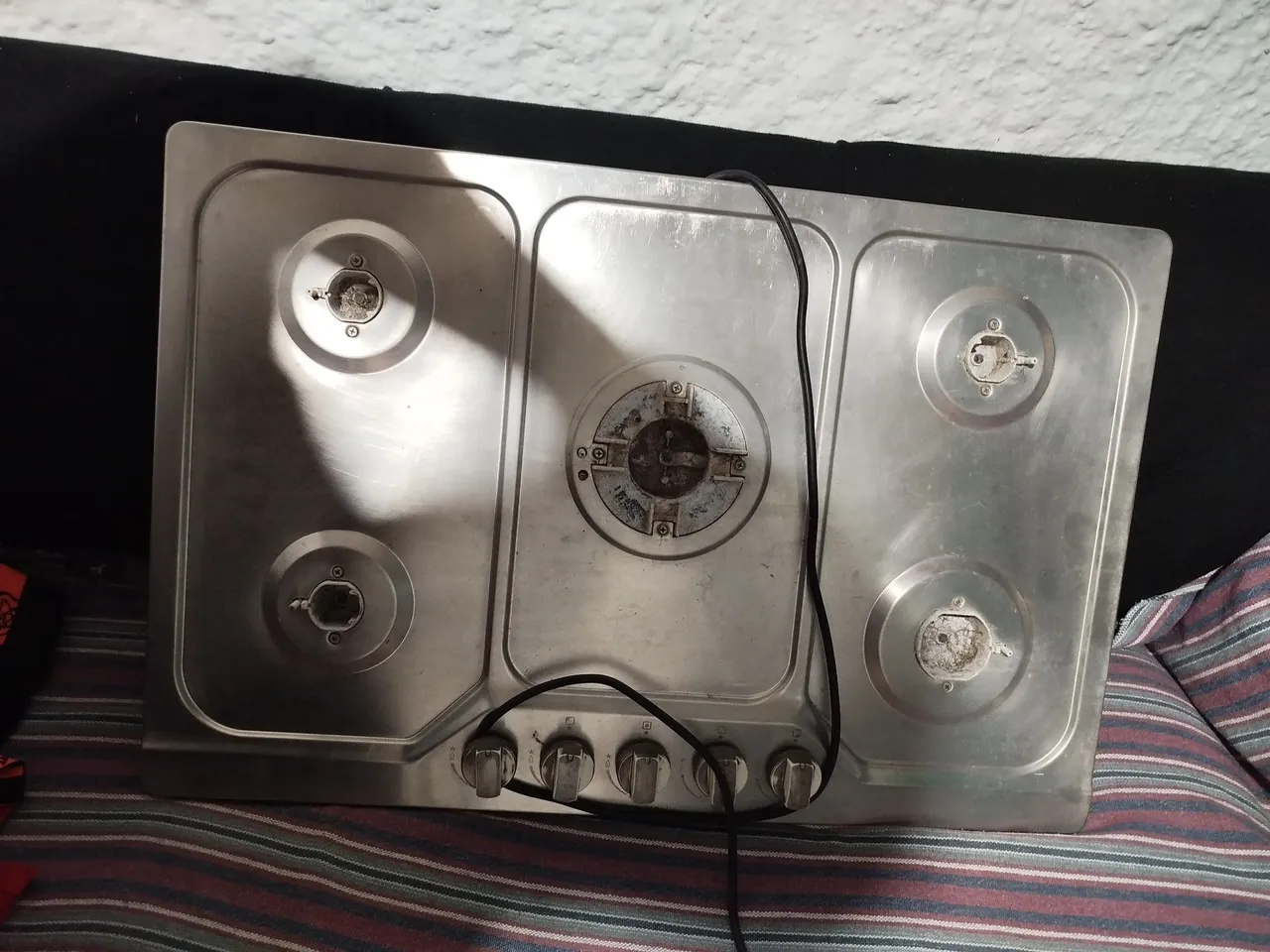Cooktop a gás inox 5 bocas