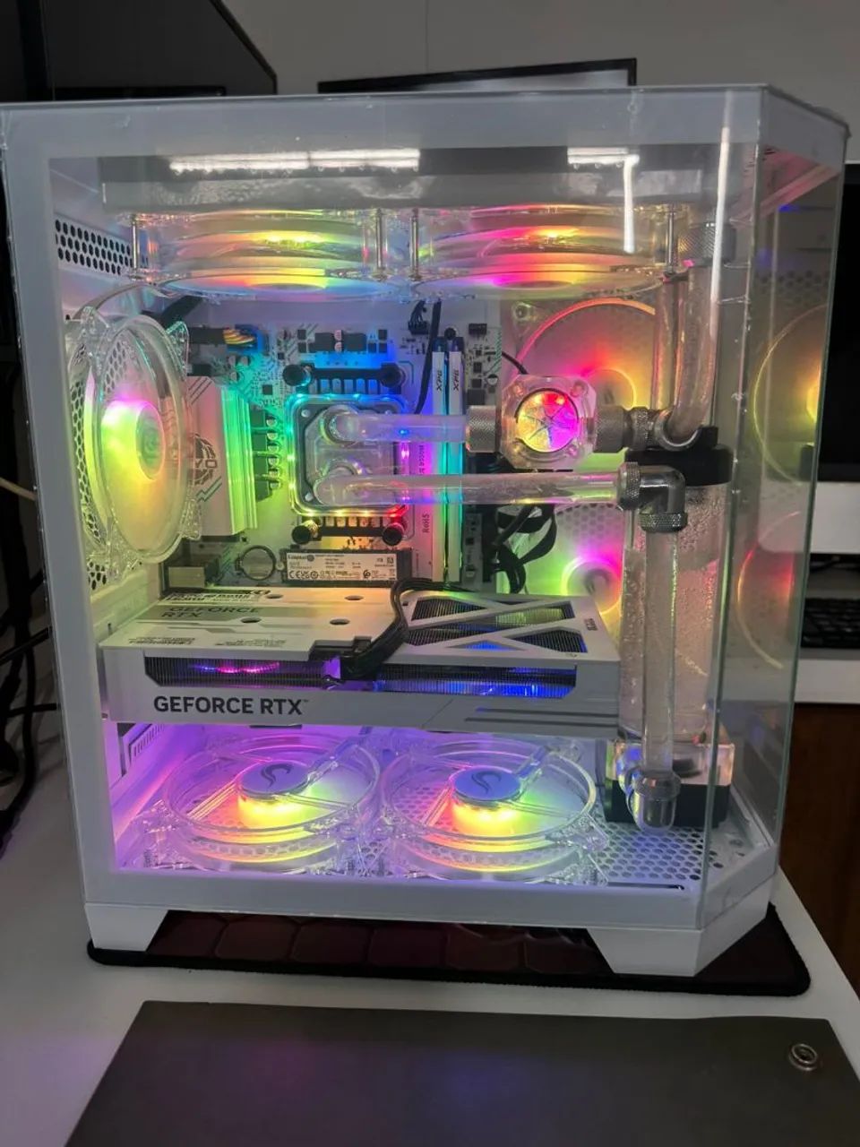Pc gamer branco custom - Foto 2