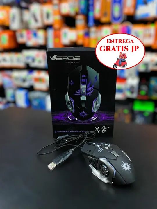 MOUSE GAMER X8 LED