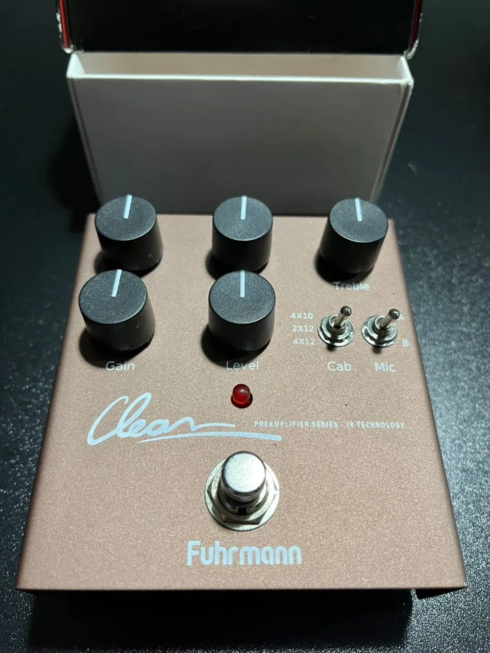 Pedal Fuhrmann Clear Preamp IR Technology