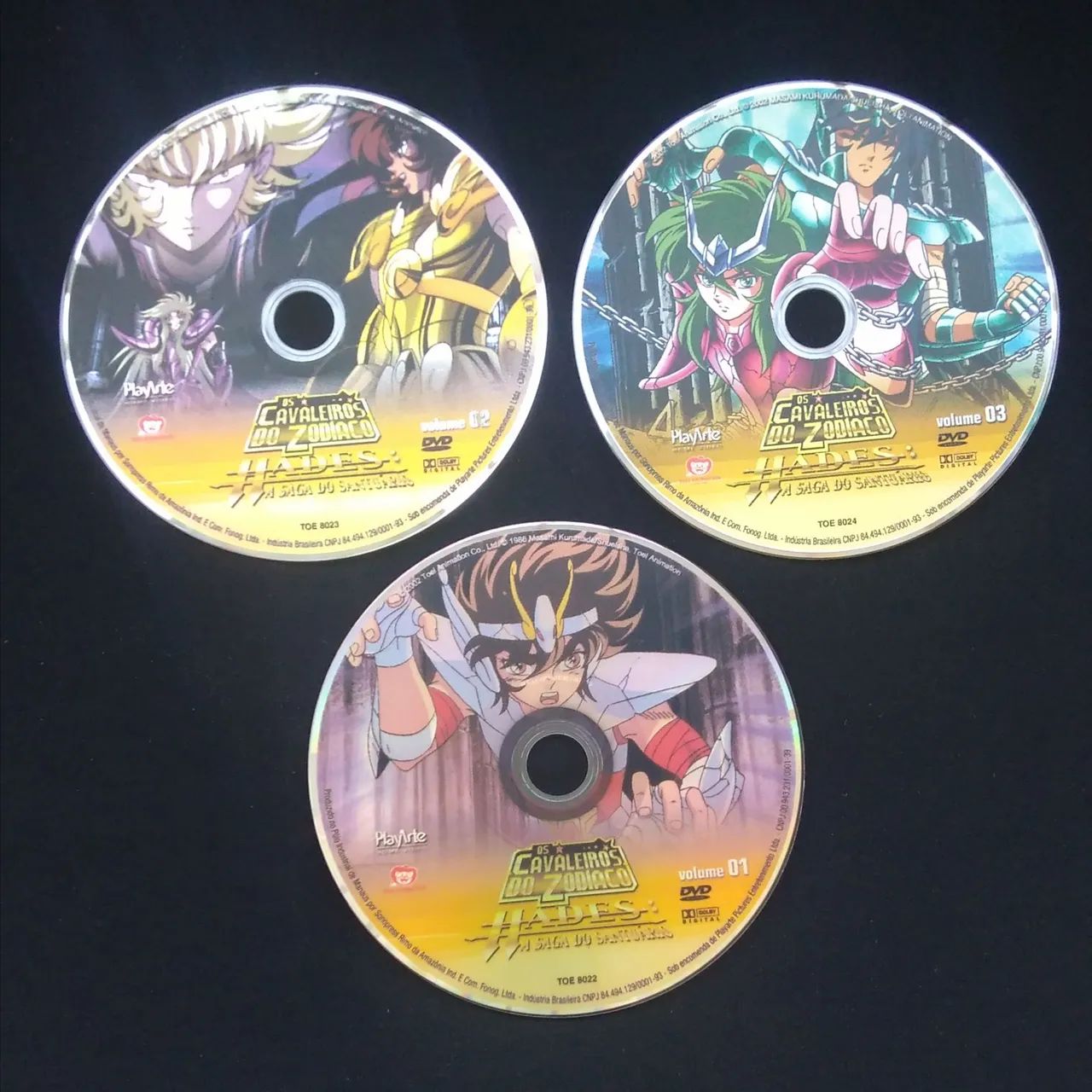 GOATBED et al.etoile Ⅰ～Ⅵ等 DVD7枚セット Box Os Cavaleiros Do Zodíaco: Hades - A Saga Do Santuário
