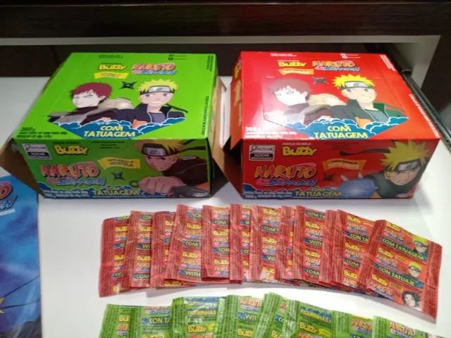 Coleção figurinhas Buzzy Naruto  Completa P/ Colar - Foto 3