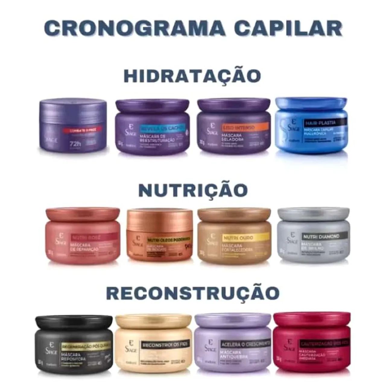 Queima de Estoque Máscara Eudora - Consulte disponibilidade 
